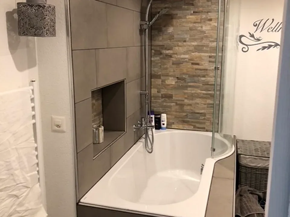 Badezimmer nach der Aufbereitung
